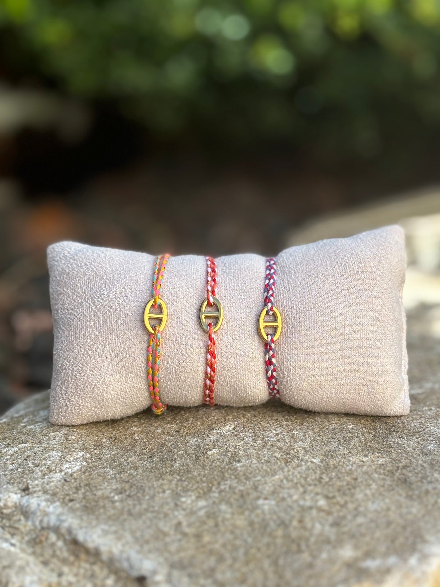 Bracelet cordon tressé 💗