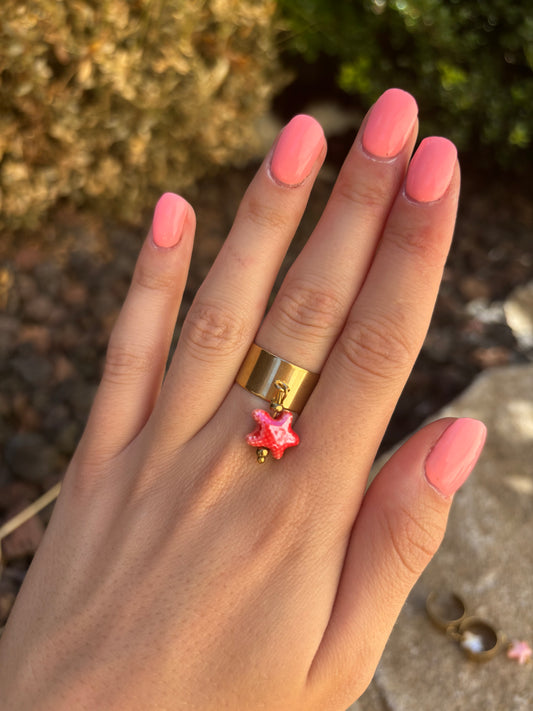 Bague lou rouge 💗