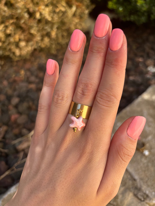 Bague lou rose 💗