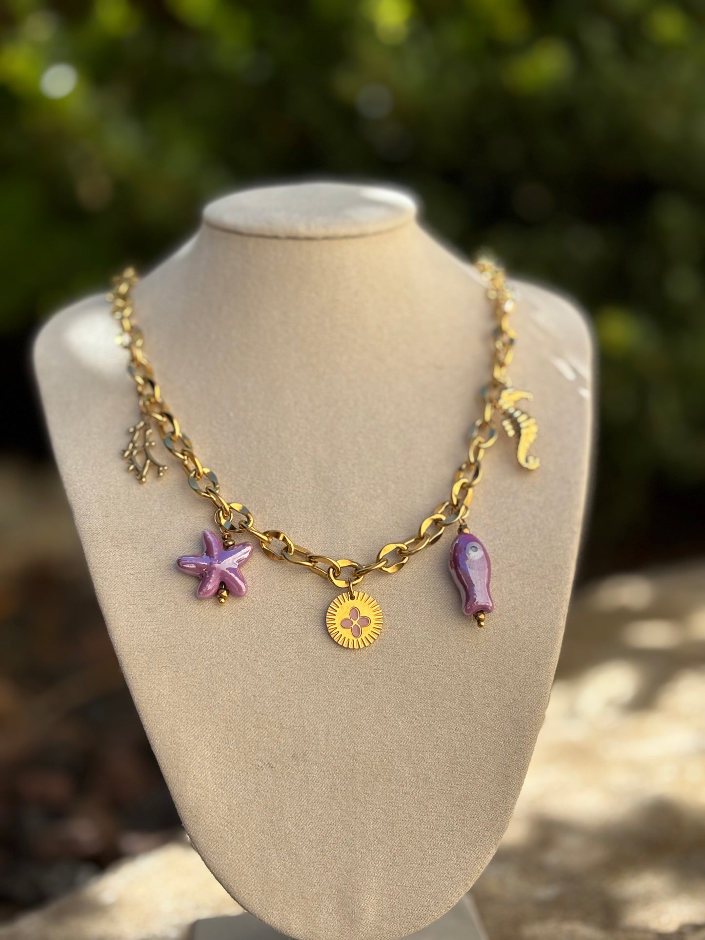 Collier breloque 🦋