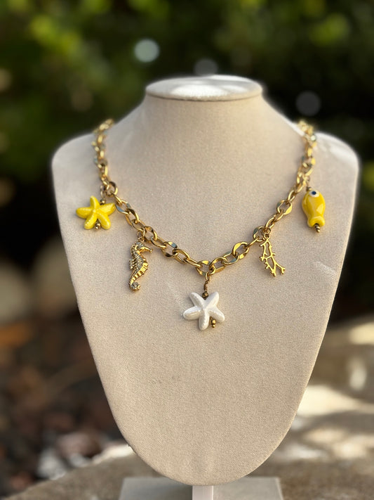 Collier breloque 🦋