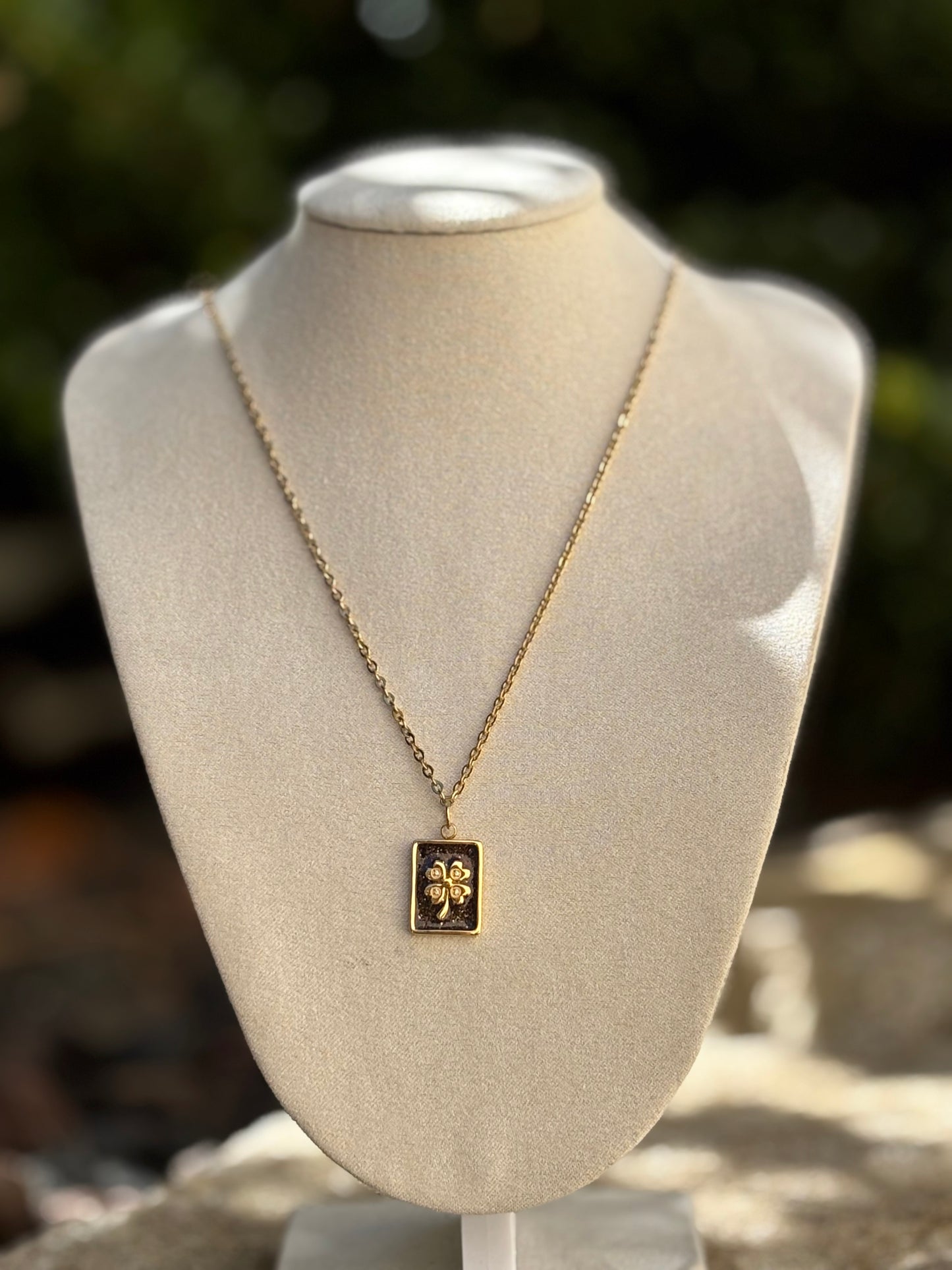 Collier trèfle 🍀