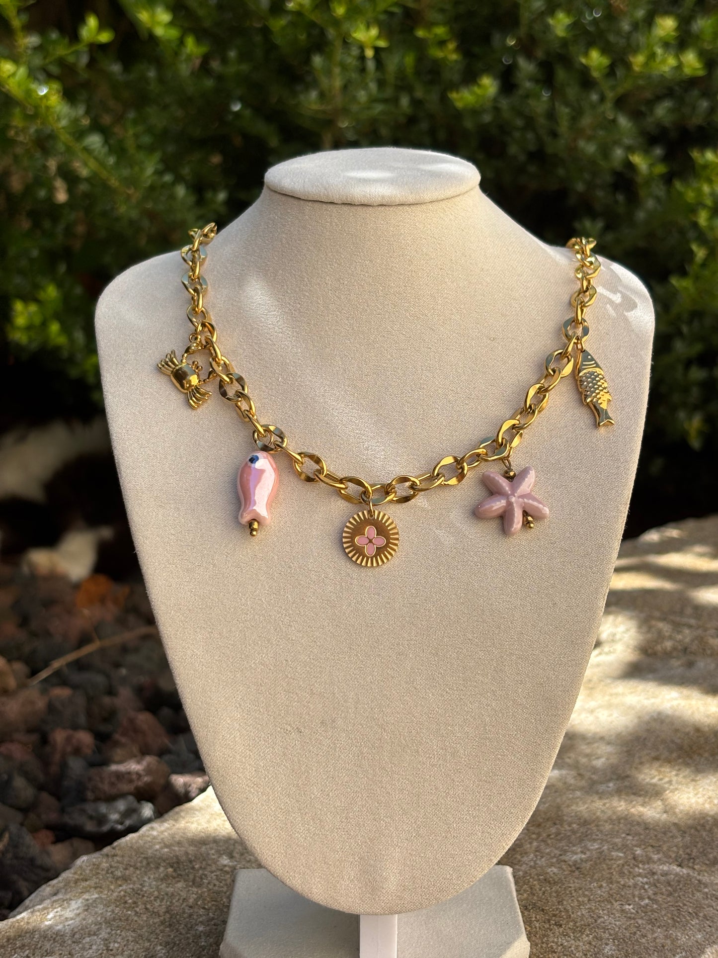 Collier breloque 🦋