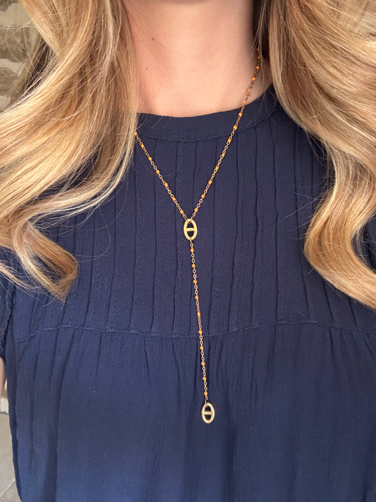 Collier Ambre Corail
