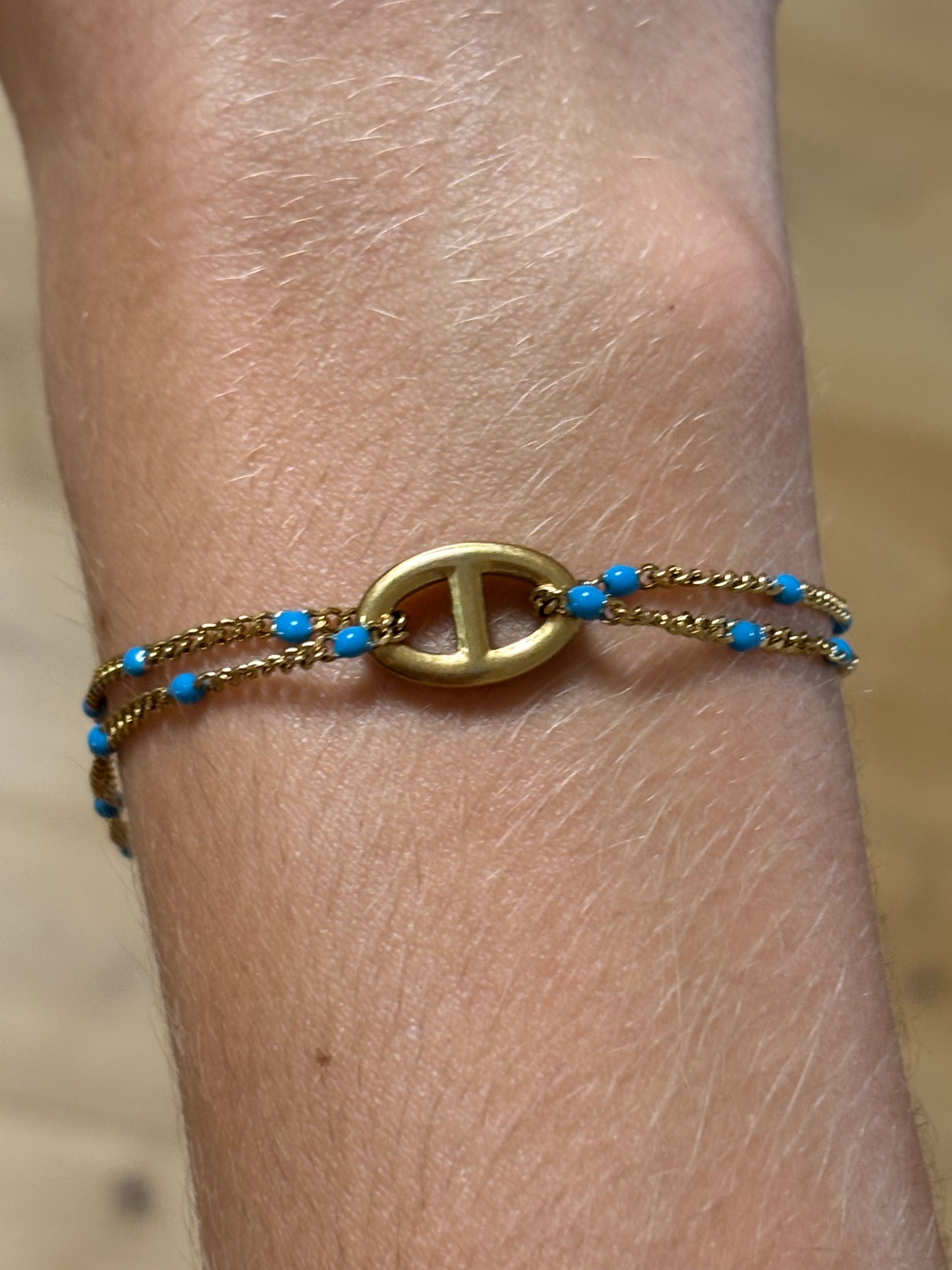 Bracelet Iris Bleu